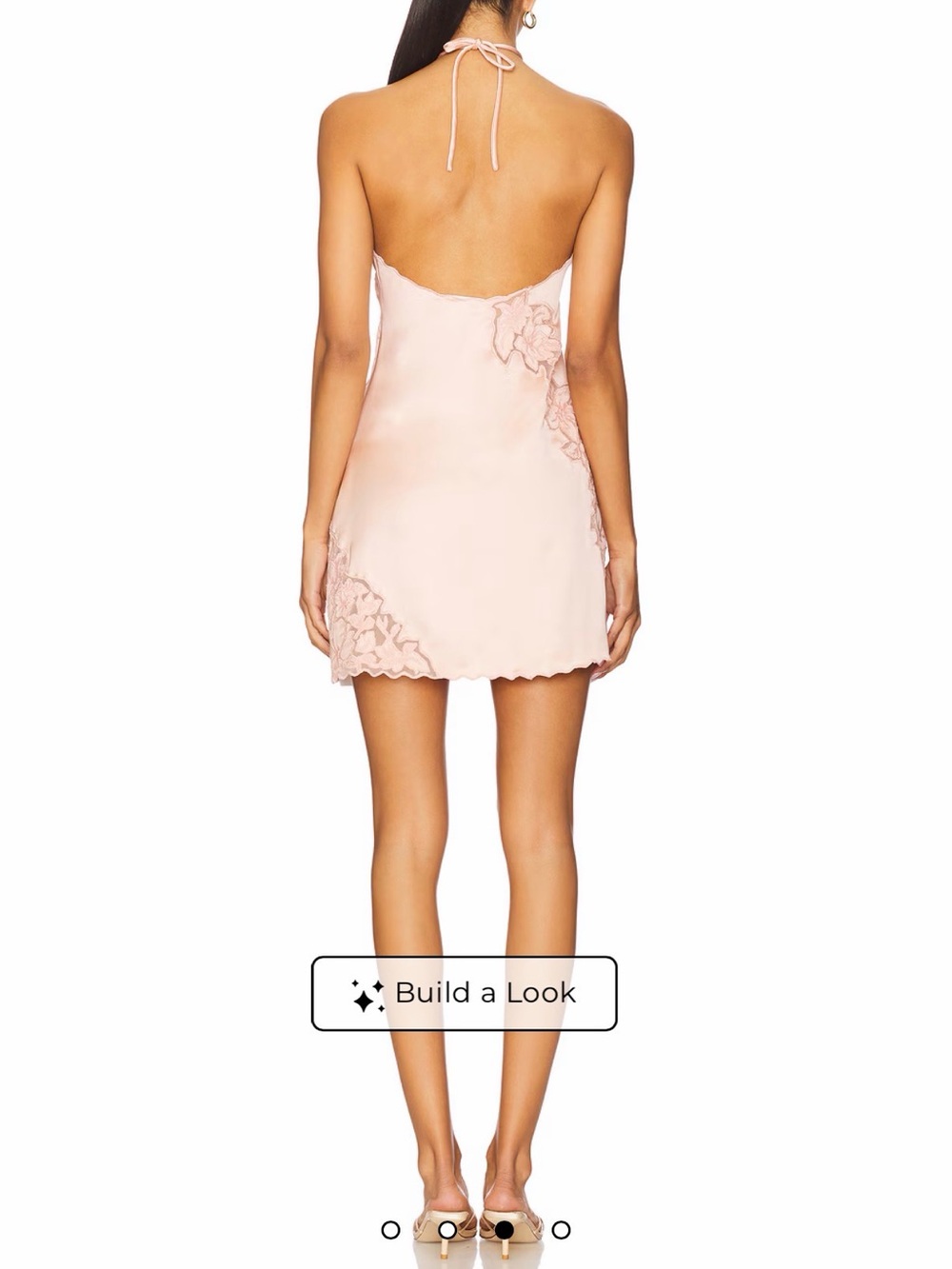 Lovers and Friends Pink Begonia Mini Dress in Light - Picture 3 of 3